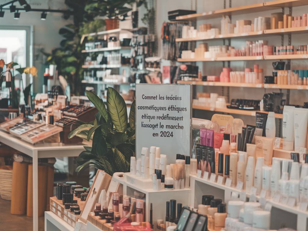 "Comment les tendances cosmétiques éthiques redéfinissent le marché en 2024"