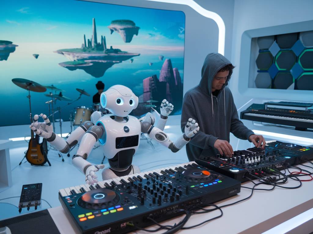 Comment l’intelligence artificielle transforme la création musicale en 2024