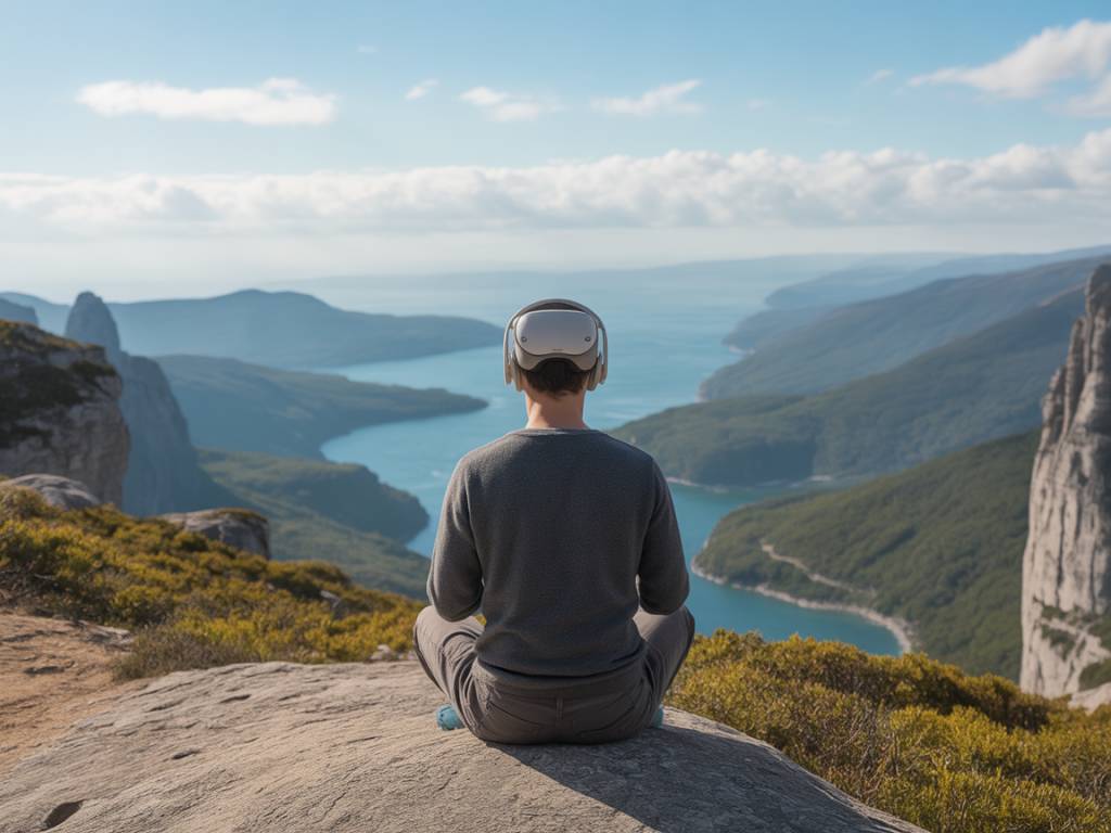 La réalité virtuelle au service du bien-être mental : immersion et méditation guidée en 2024