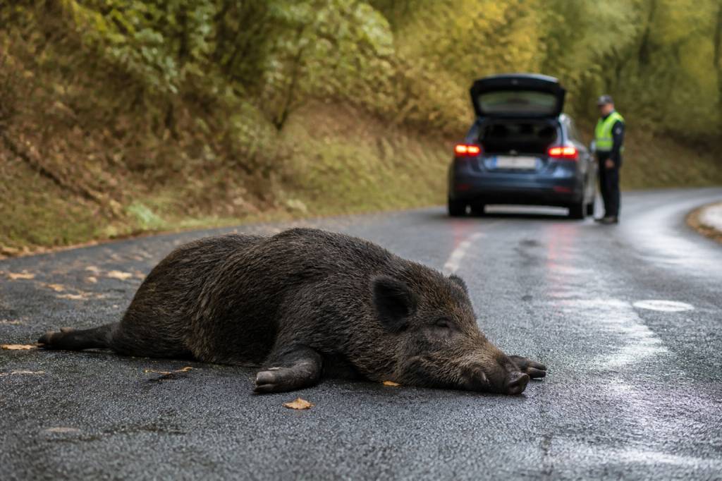 19 sanglier mort sur la route : que faire et qui prévenir